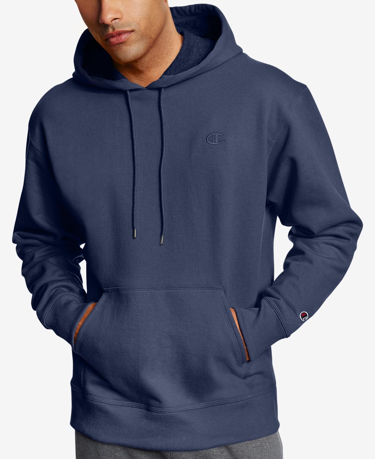 Champion Mens Big & Tall Powerblend Solid Fleece Hoodie Product Image