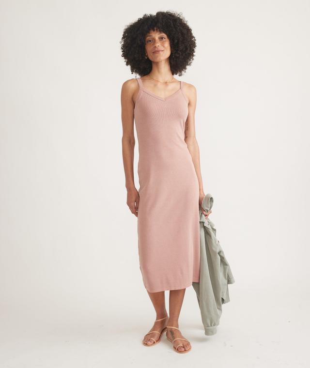 Lexi Rib Sun-In Spaghetti Strap Dress Product Image