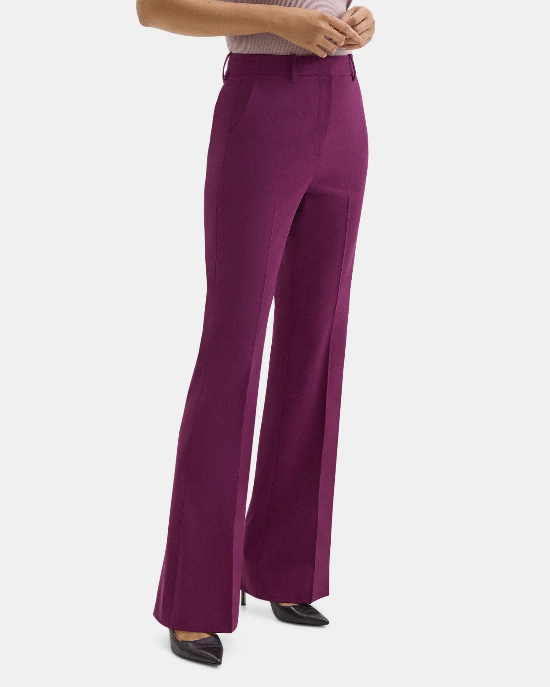 Classic Crop Pant in Sevona Stretch Wool Product Image