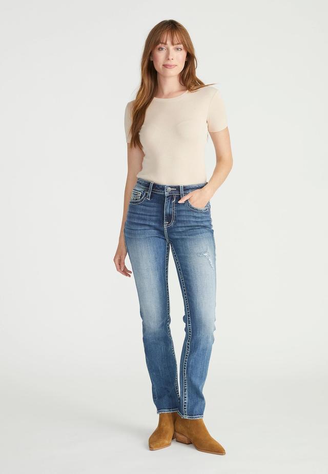 Vigoss® High Rise Straight Jean Product Image