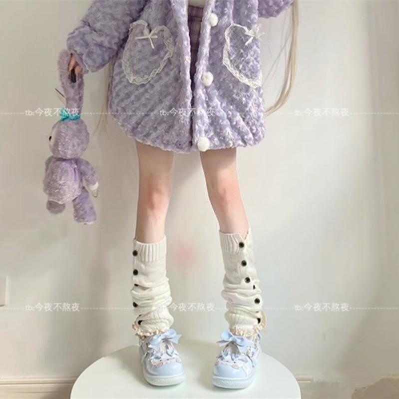 Knit Leg Warmers Product Image