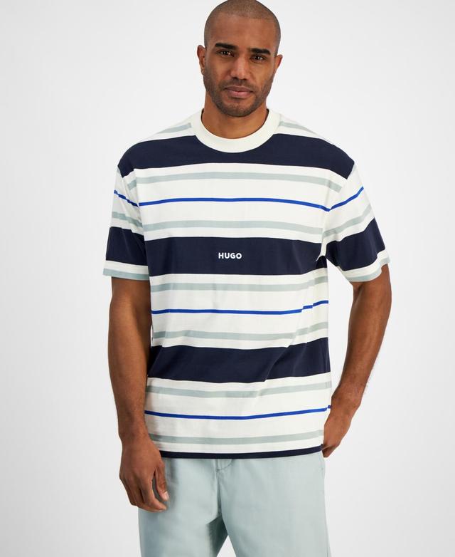 Hugo by Hugo Boss Mens Stripe Logo T-Shirt Product Image