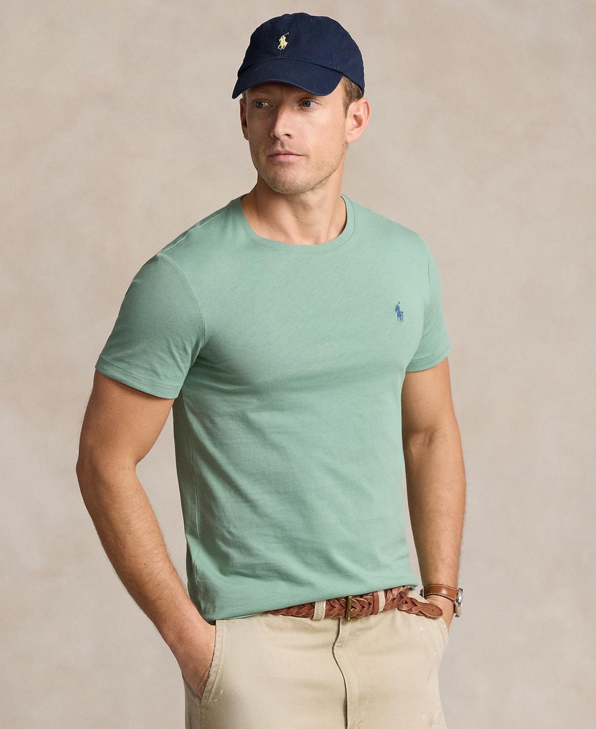 Polo Ralph Lauren Mens Classic Fit Crew Neck T-Shirt Product Image