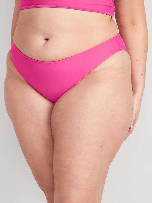 High-Waisted Classic Bikini Swim Bottoms Product Image