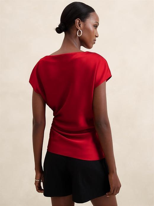 Side-Shirred Blouse Product Image