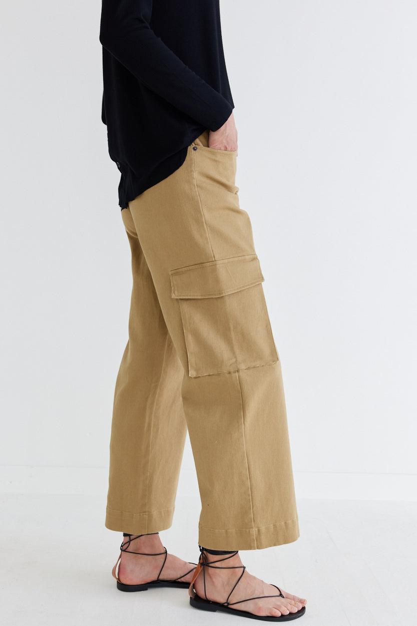 Change of Pace Denim Cargo Pants Product Image