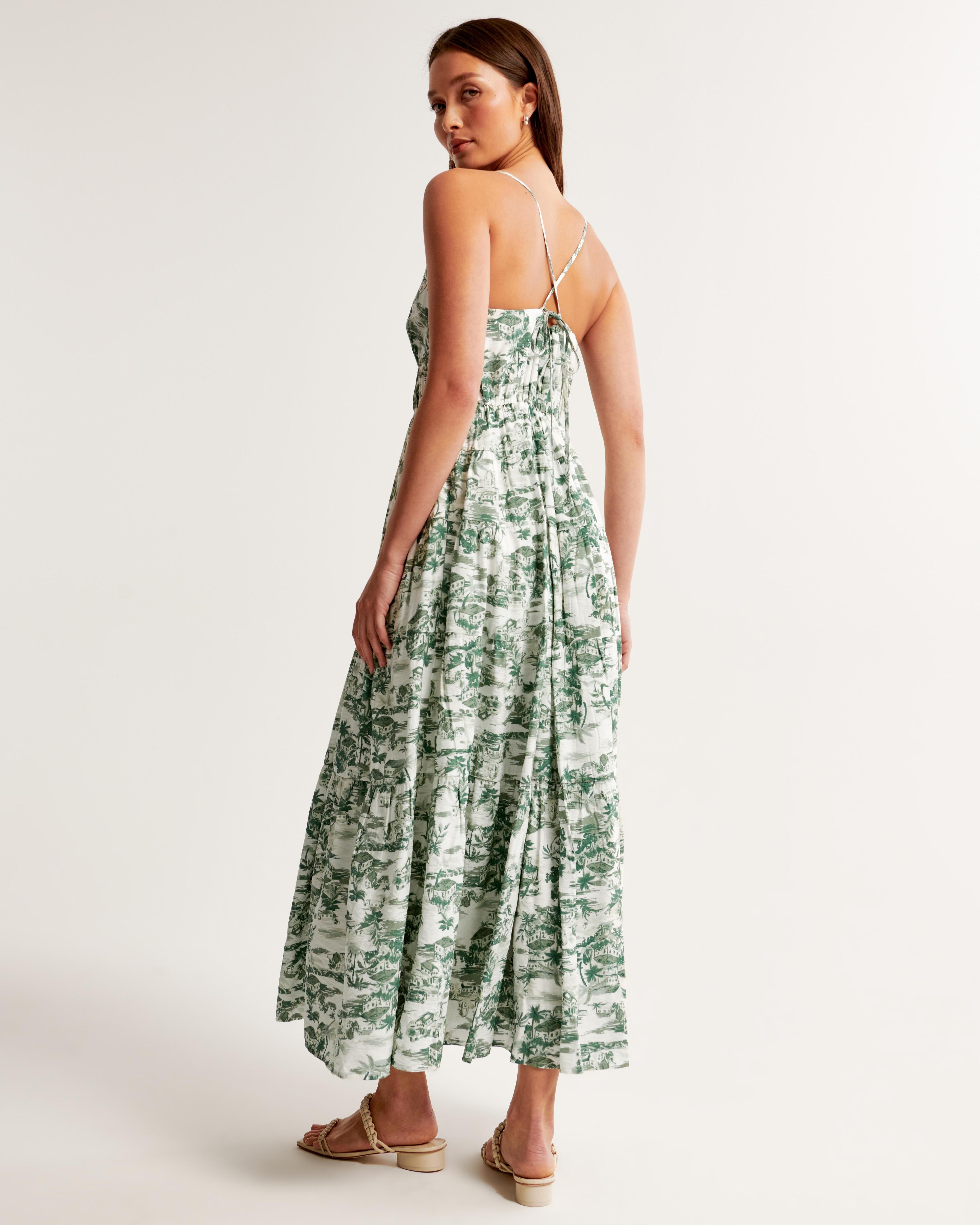 Flowy Tiered Maxi Dress Product Image