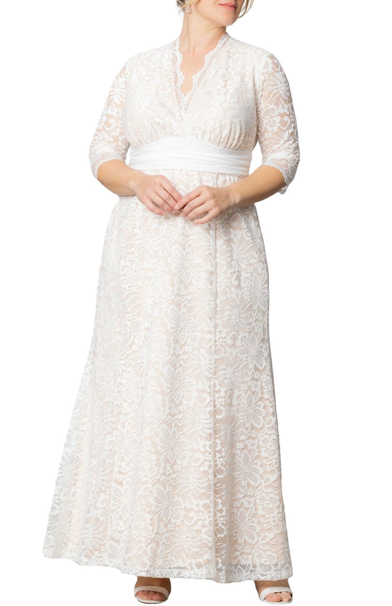 Amour Lace Wedding Gown - Plus Product Image