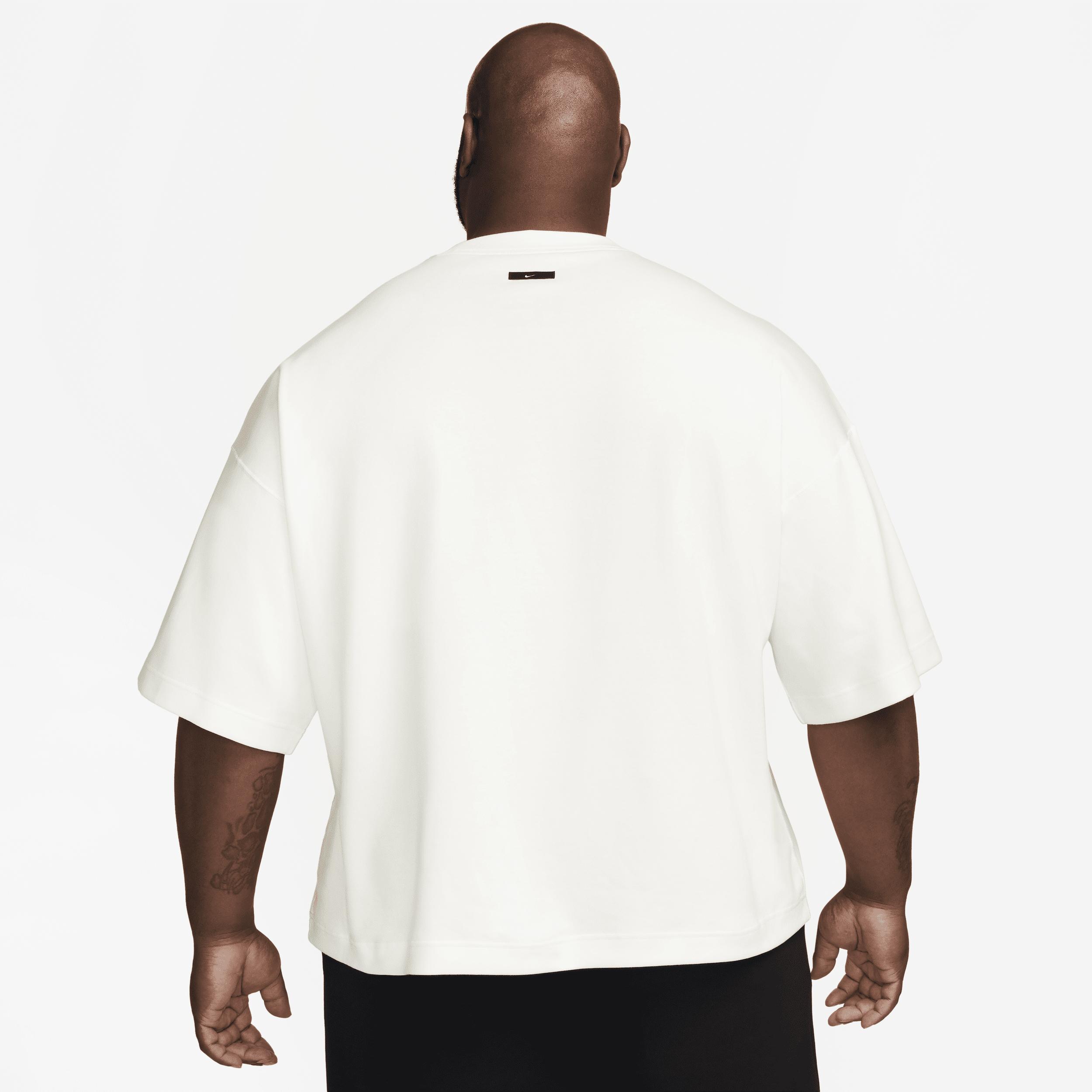 Men's Nike Sportswear Tech Fleece Reimagined Oversized Short-Sleeve Sweatshirt Product Image