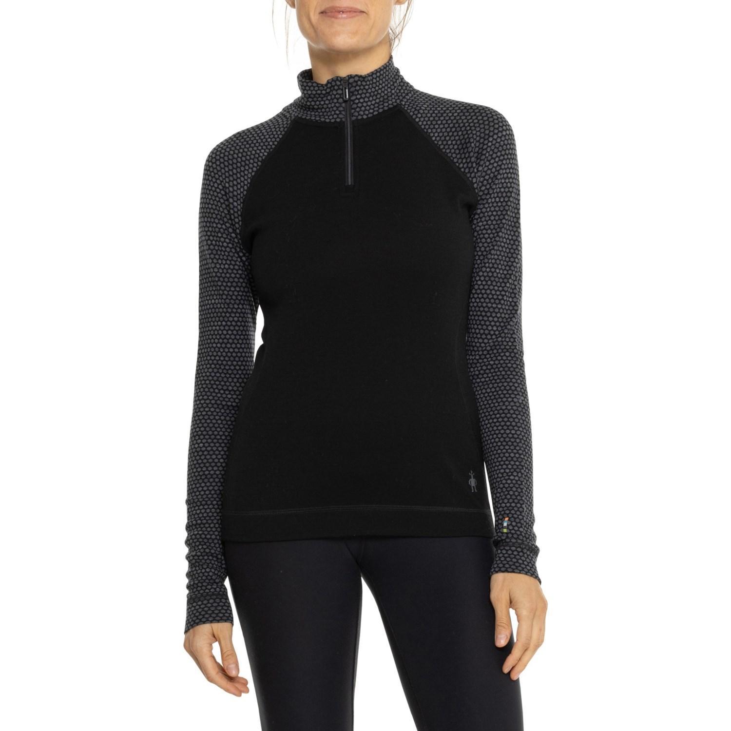 SmartWool Merino 250 Patterned Base Layer Top - Merino Wool, Zip Neck, Long Sleeve Product Image