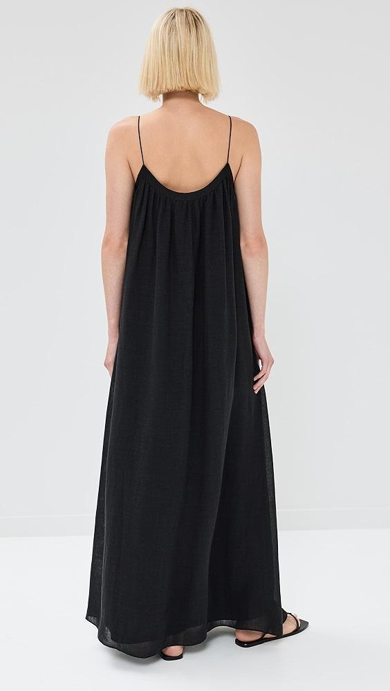 La Ligne Maxi Dress In Lightweight Linen Viscose | Shopbop Product Image