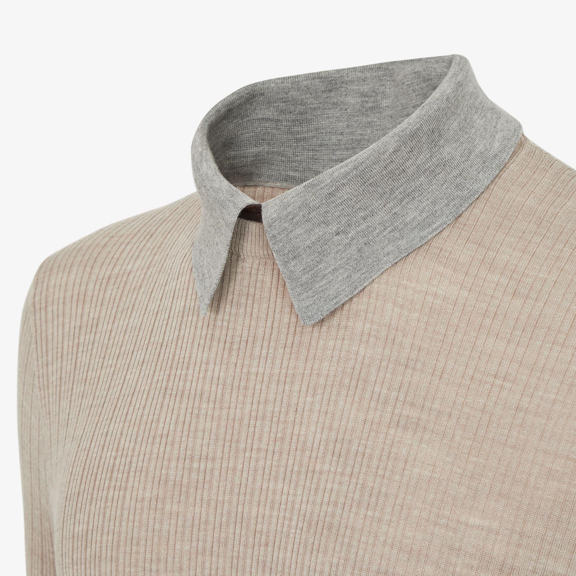 SweaterBeige wool sweater Product Image