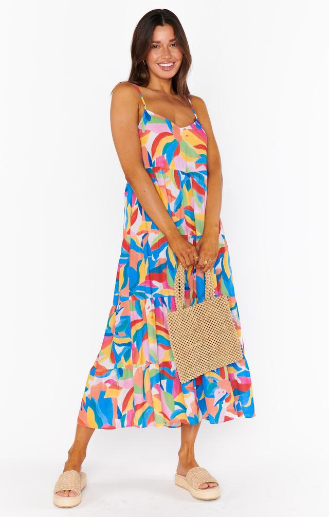 Caroline Maxi Dress ~ Rainbow Pop Product Image