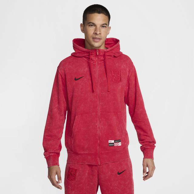 Liverpool FC Club Third Nike Mens Soccer Full-Zip French Terry Hoodie Product Image