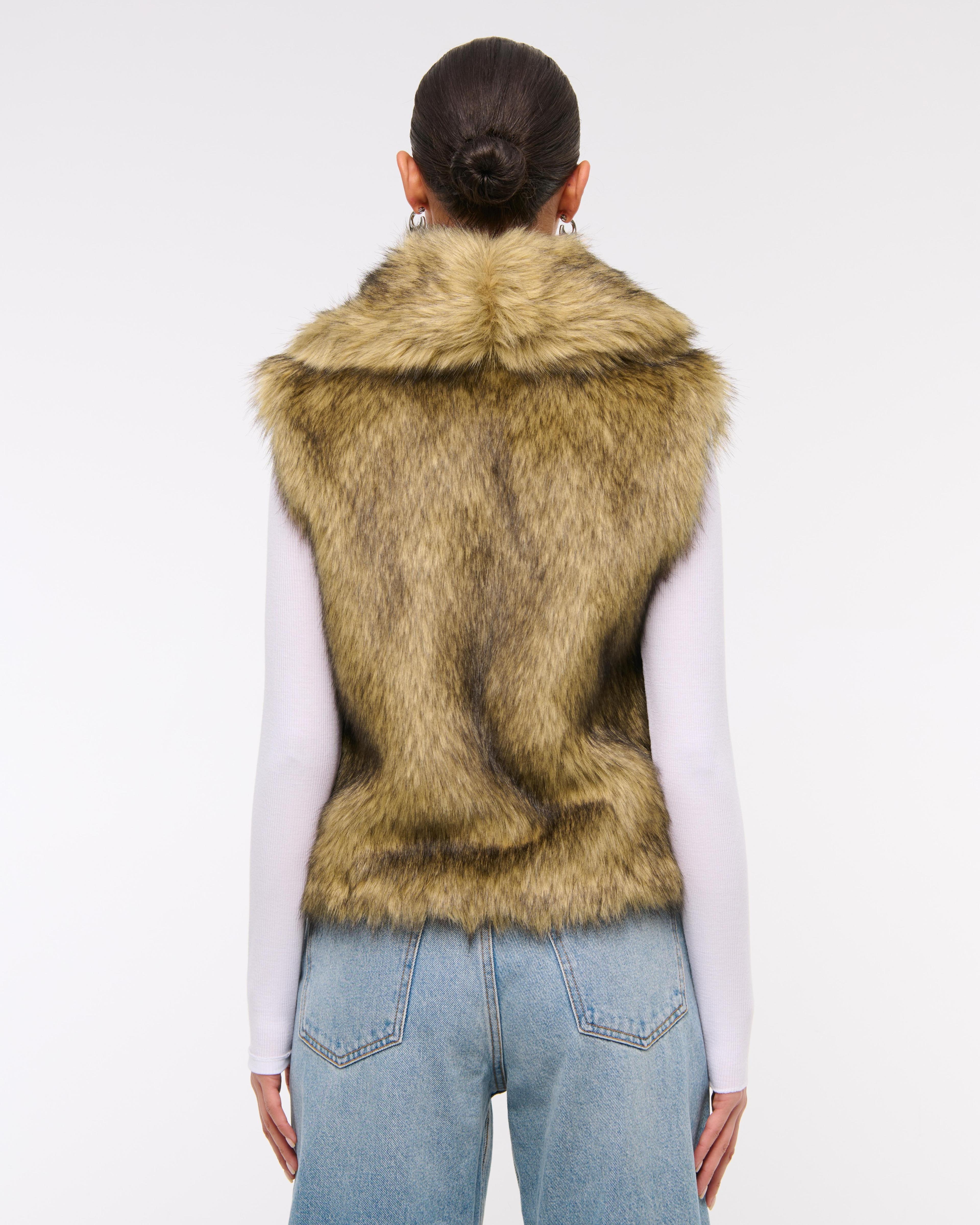 Faux Fur Vest Product Image