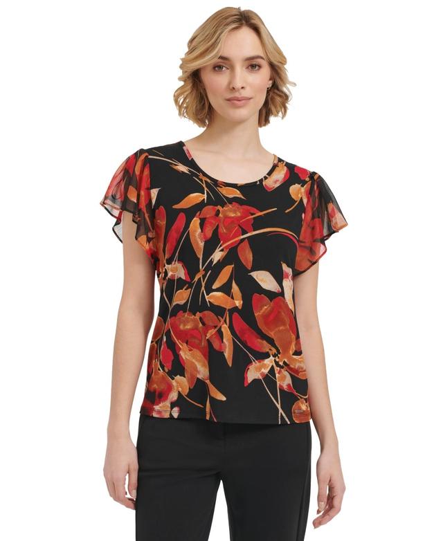 Women's Short Sleeve Printed Top Product Image