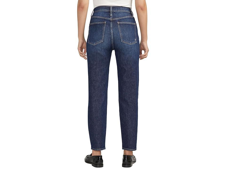 Silver Jeans Co. Highly Desirable High-Rise Slim Straight Leg Jeans L28440RCS340 (Indigo) Women's Jeans Product Image