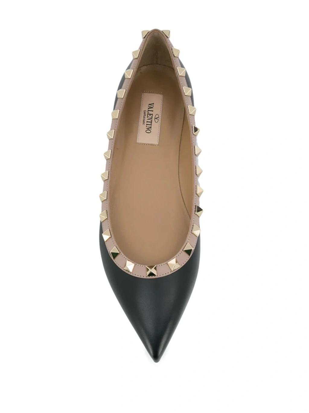 Flat Shoes In Black Poudre product image