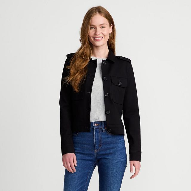 Lands End Womens Ponte Vacation Jacket Product Image