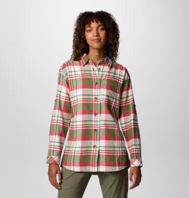 Columbia Women's Holly Hideaway Flannel Shirt- Product Image