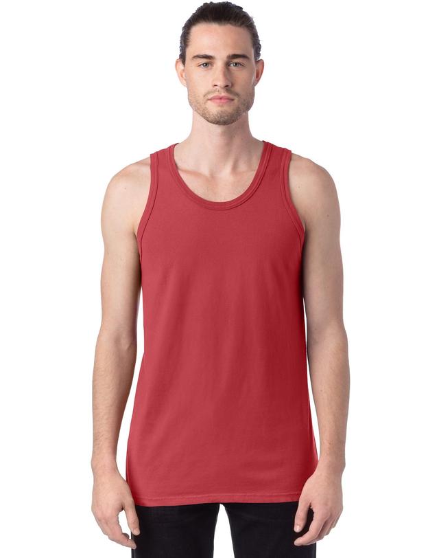 Mens Hanes ComfortWash Garment-Dyed Tank Purple Product Image