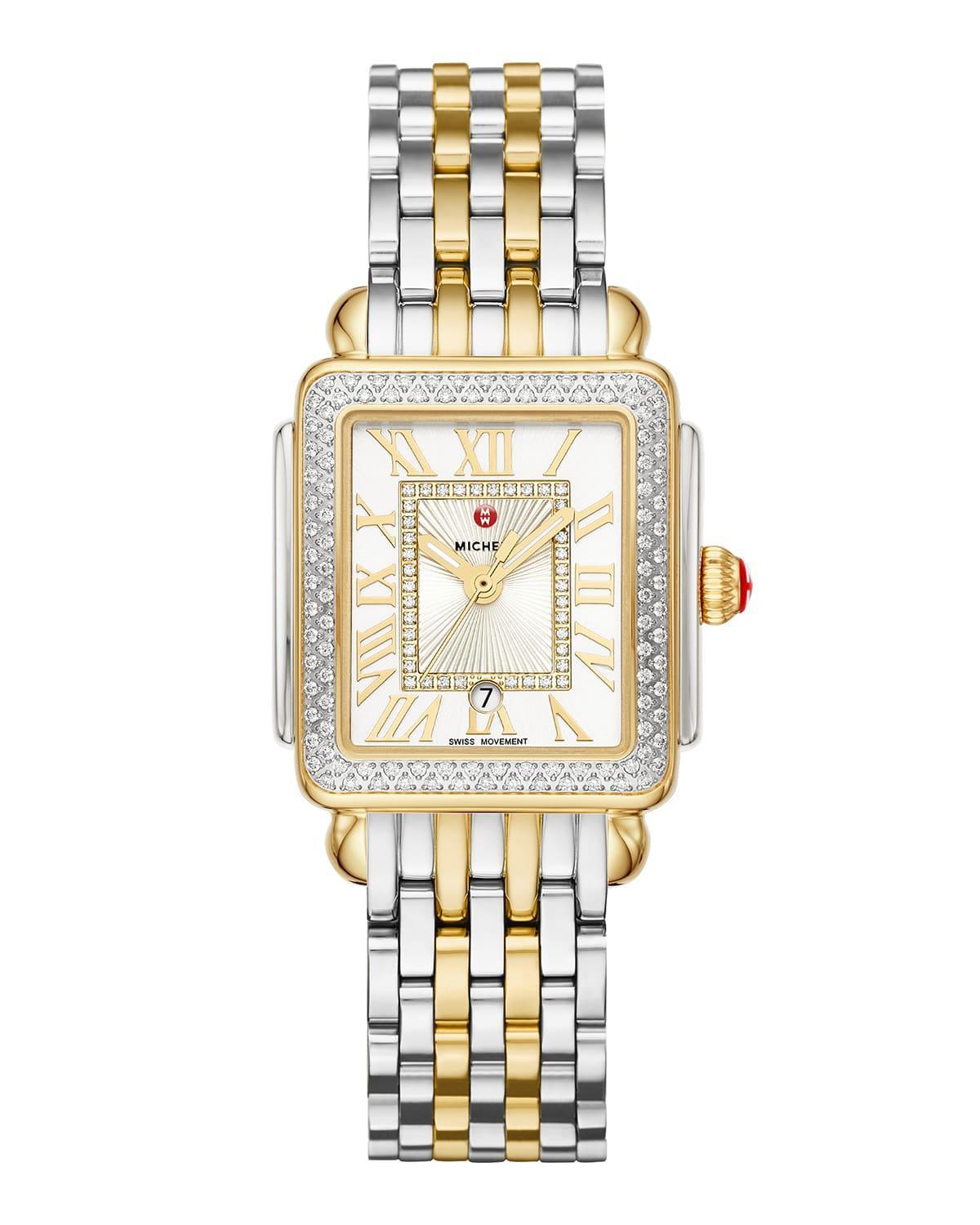 MICHELE Deco Diamond Bracelet Watch, 29mm Product Image