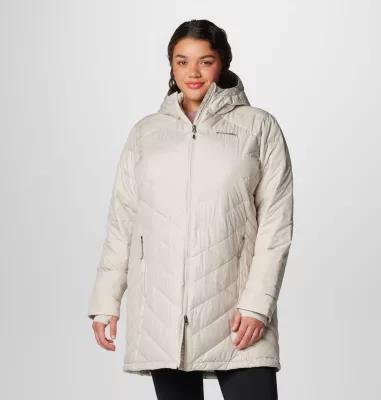 Columbia Women's Heavenly Long Hooded Jacket - Plus Size- Product Image