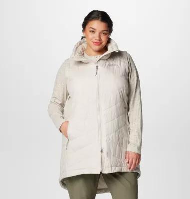 Plus Size Columbia Heavenly II Long Vest, Womens Product Image