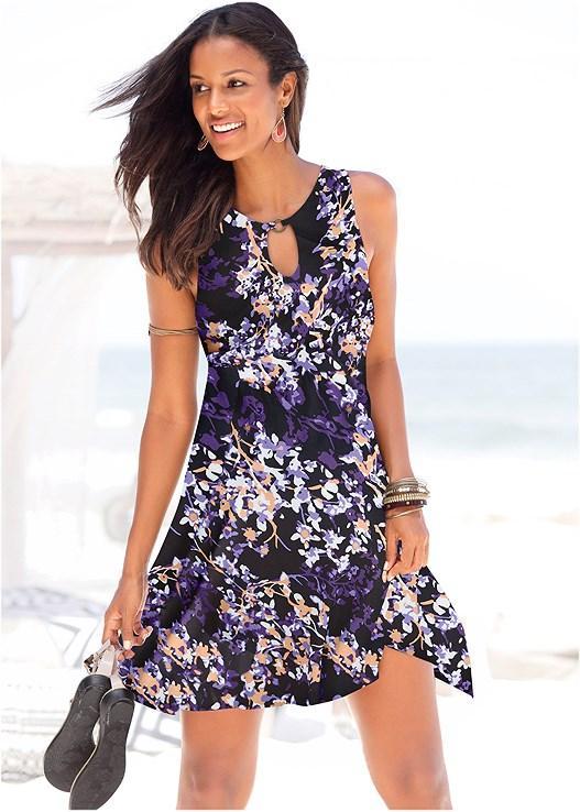 Floral Printed Casual Dress Product Image