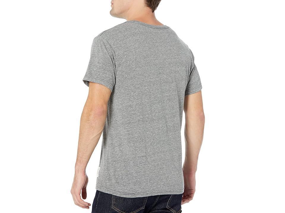 The Original Retro Brand You're On Mute Tri-Blend Short Sleeve Tee (Grey) Men's Clothing Product Image