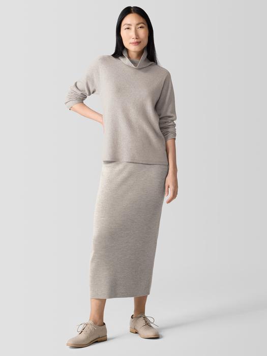 Italian Cashmere Turtleneck Top Product Image