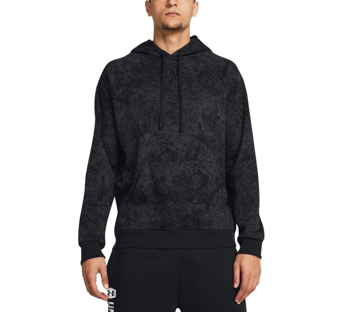 Mens Under Armour Rival Fleece Tech Camo Hoodie Product Image