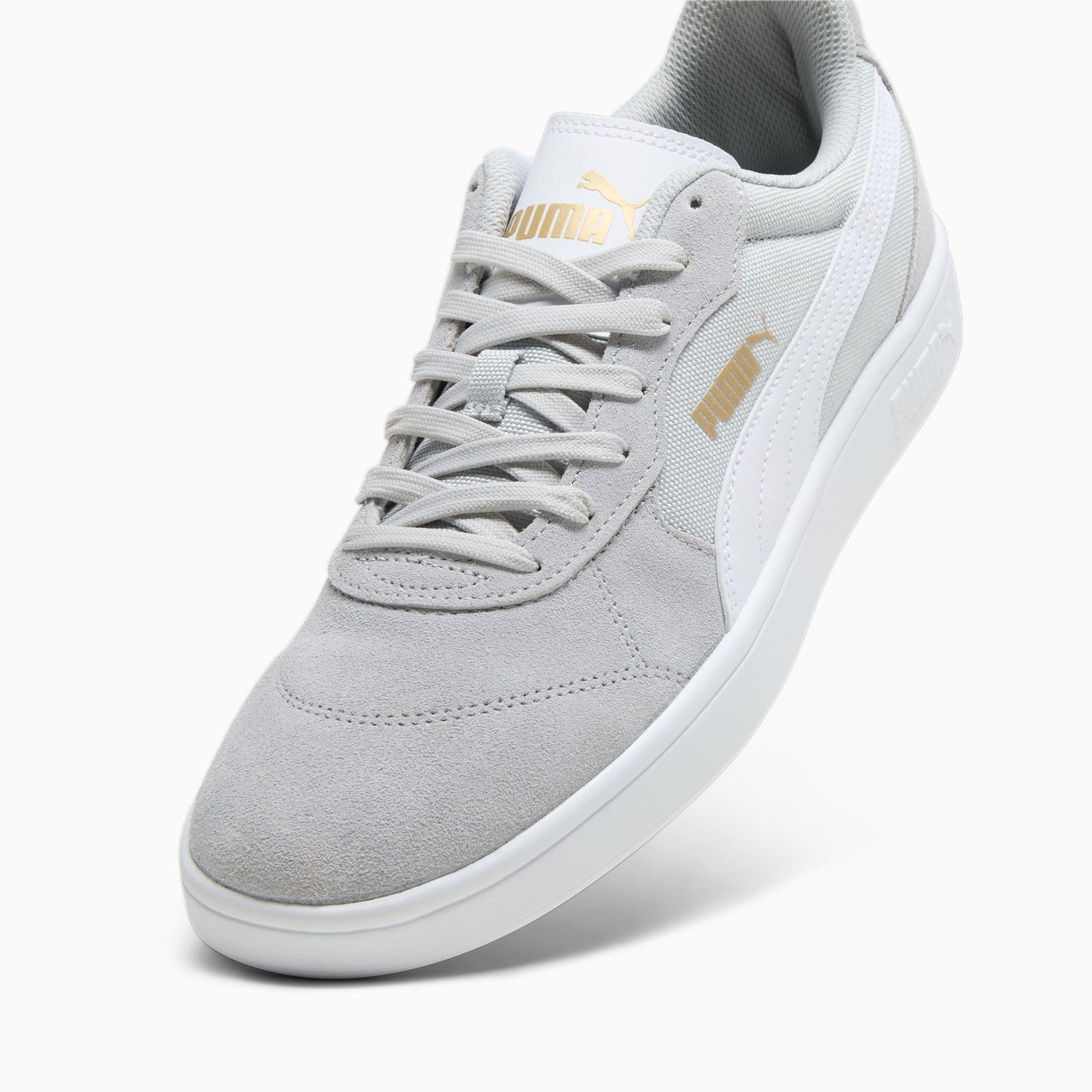 PUMA Astro Play Men's Sneakers in Flat Light Grey/White Product Image