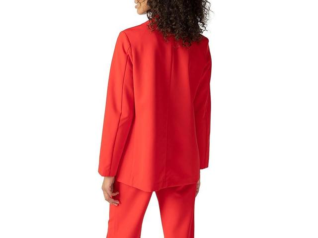 Sanctuary Bryce Woven Blazer (Rouge) Women's Clothing Product Image