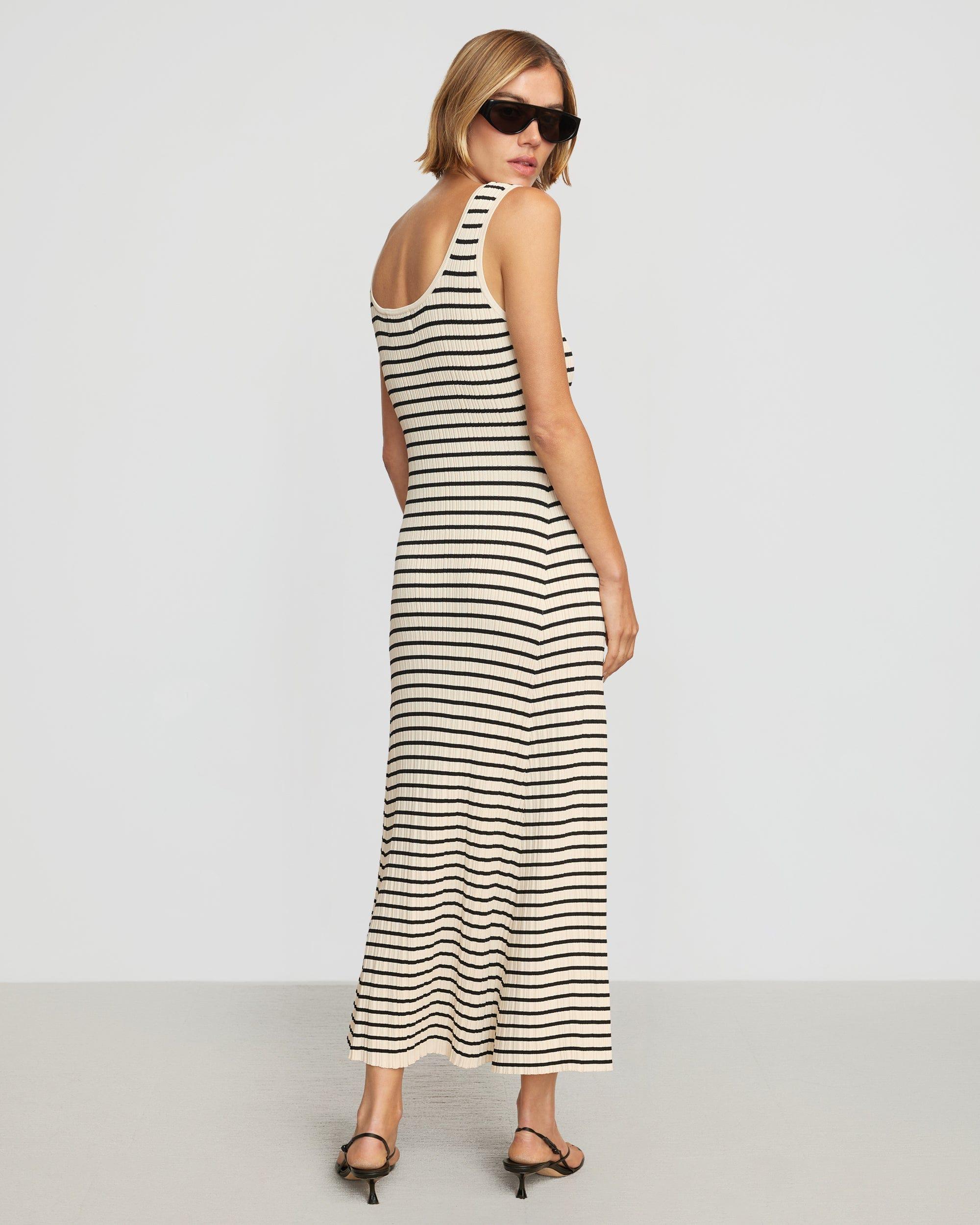 Sofia Ribbed Maxi Dress Product Image