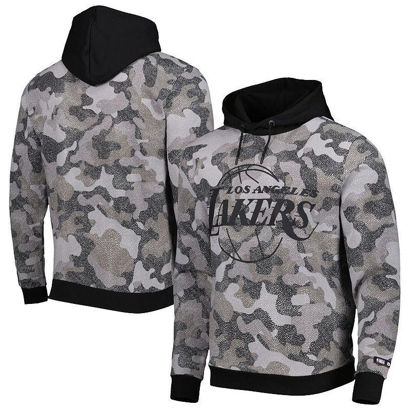 Mens Hugo Boss x NBA Los Angeles Lakers Camo Pullover Hoodie Product Image