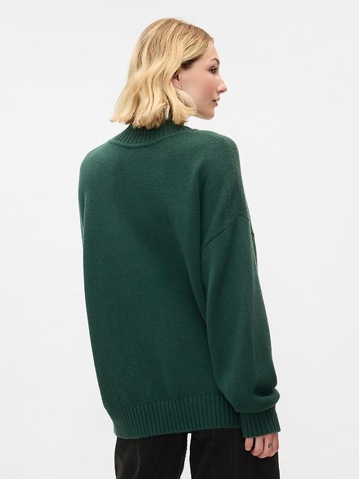 CashSoft Mockneck Sweater Product Image