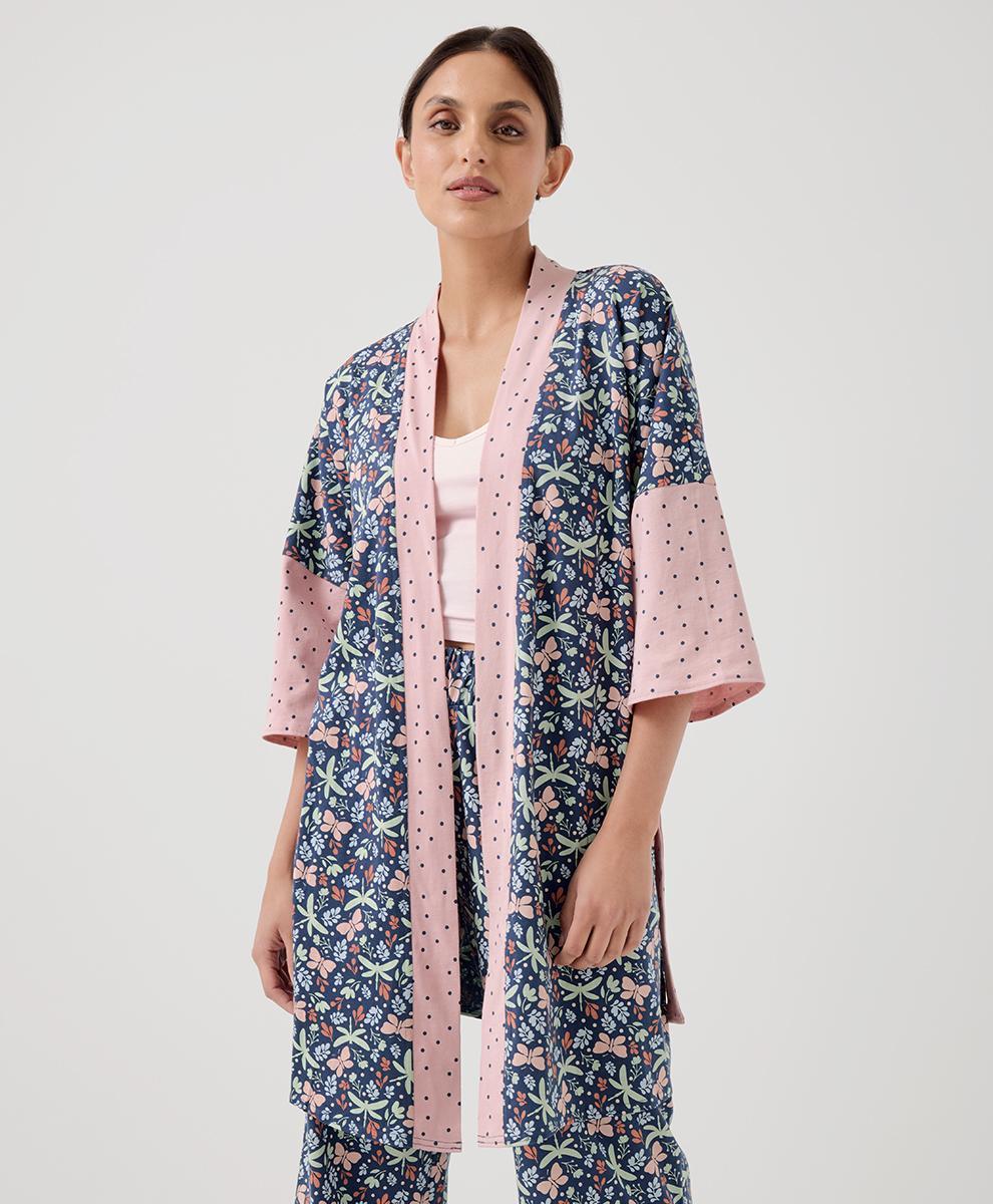 Womens Staycation Short Robe XL/2XL Product Image