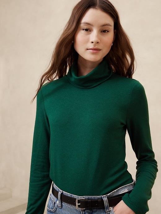 Soft Luxe Turtleneck Top Product Image