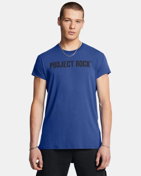 Men's Project Rock Hard At Work Cap Sleeve Product Image