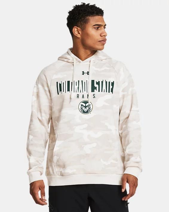 Men's UA Rival Fleece Camo Collegiate Hoodie Product Image