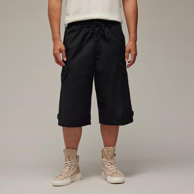 adidas Y-3 Workwear Shorts Charcoal Solid Grey XL Mens Product Image