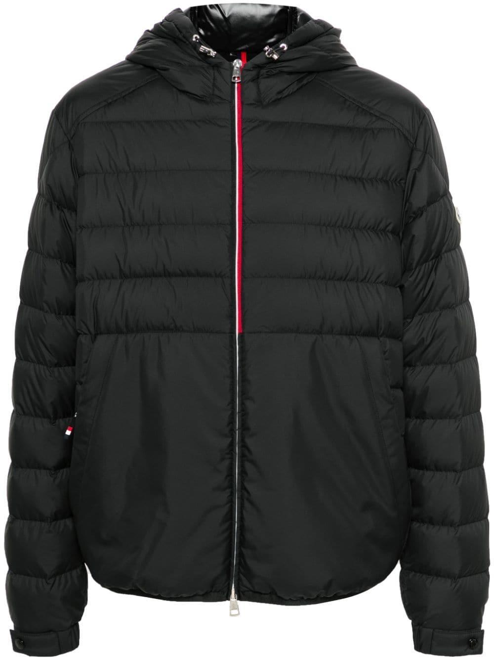 MONCLER Glarey Tech Down Jacket In Black Product Image