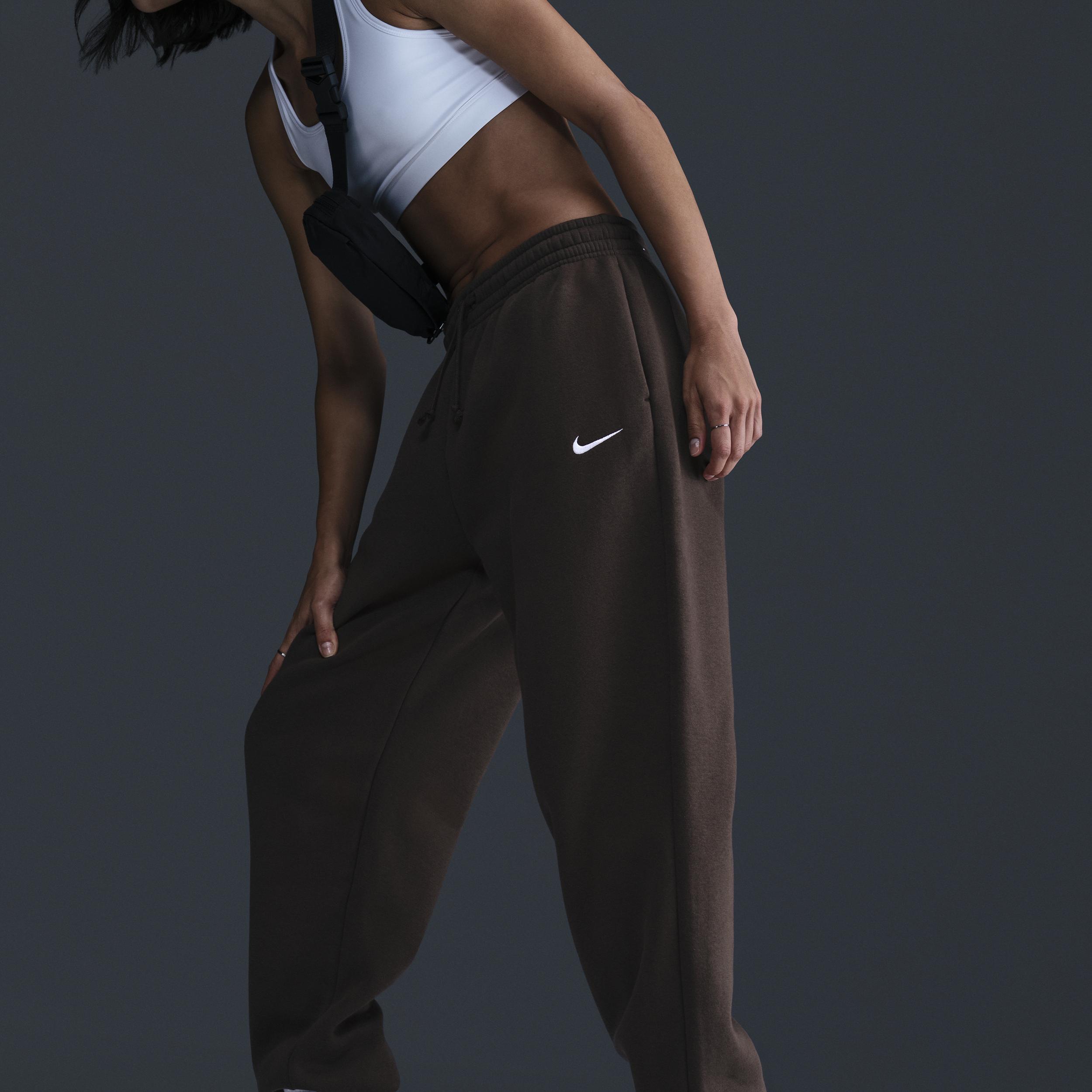 Womens Nike Sportswear Phoenix Fleece High-Waisted Oversized Sweatpants Product Image