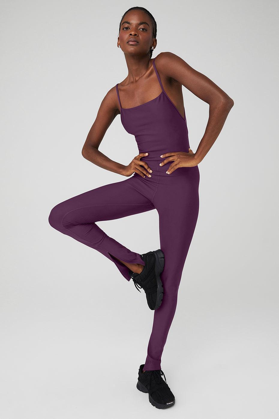 Airlift Disco Daze Onesie - Dark Plum Product Image