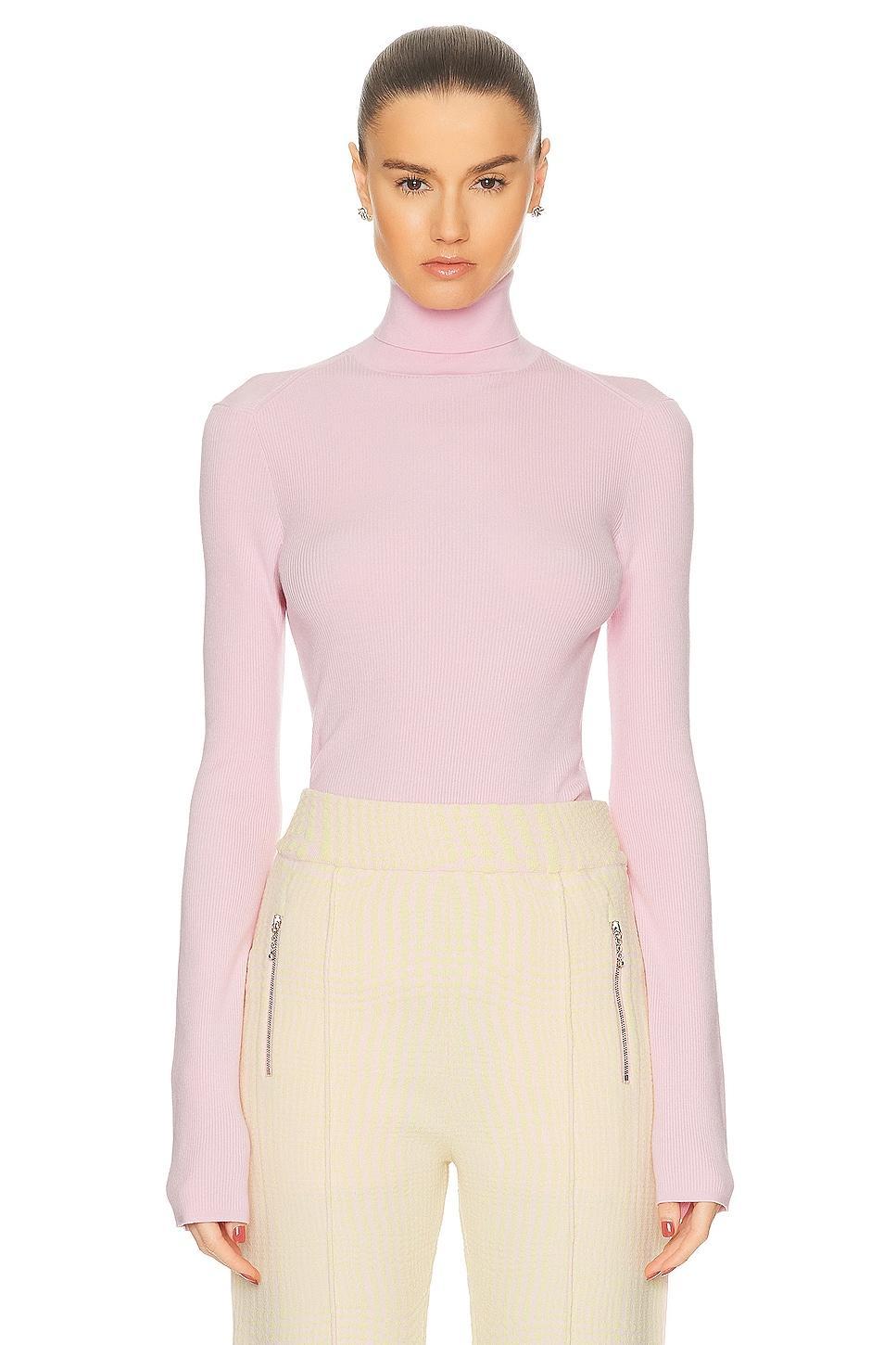 Burberry Turtleneck Sweater in Cameo - Pink. Size XS (also in ). Product Image