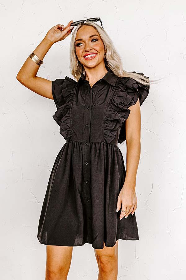 Share The Love Button Up Dress Product Image