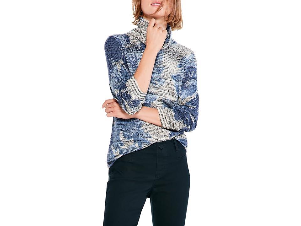 NIC+ZOE Shadow Mix Sweater Multi) Women's Clothing Product Image