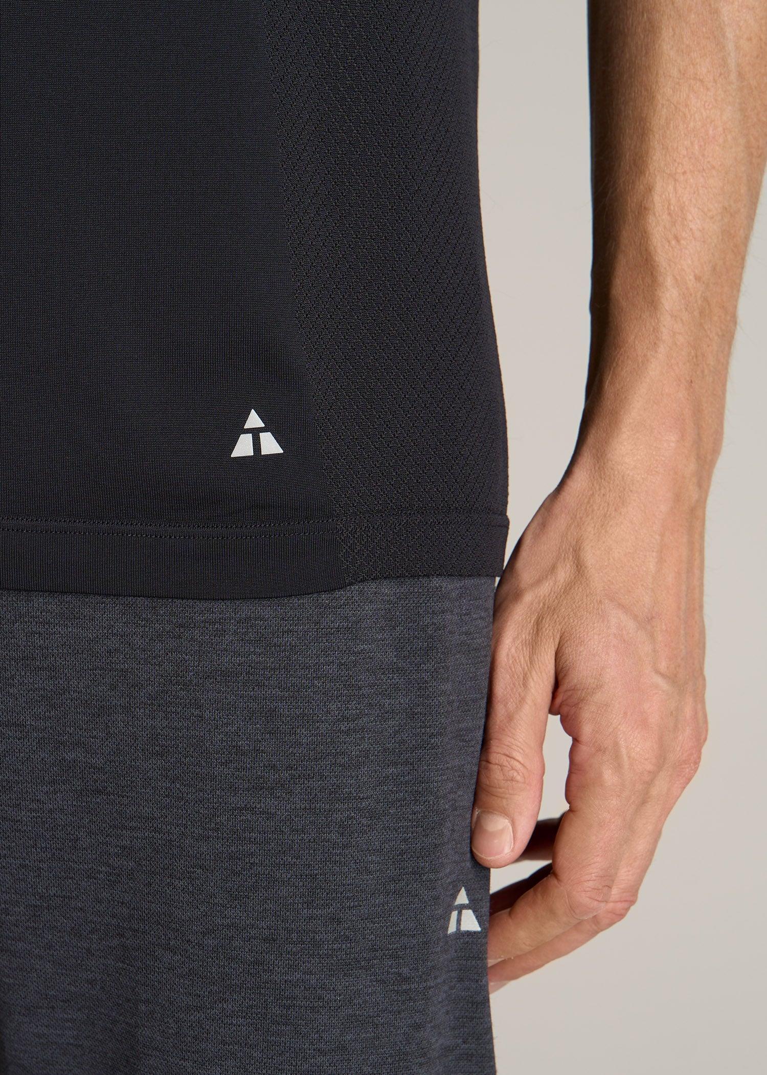 A.T. Performance MODERN-FIT Engineered Athletic Tall Tee in Black Product Image