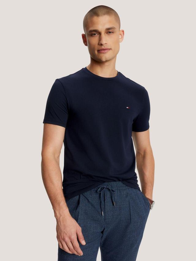 Tommy Hilfiger Mens Stretch Cotton Slim-Fit T-Shirt Product Image